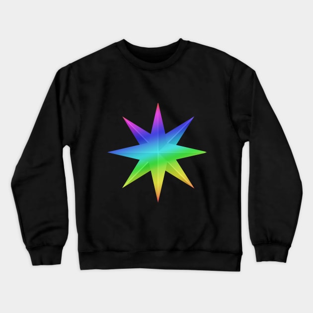 MLP - Cutie Mark Rainbow Special - Blueblood Crewneck Sweatshirt by ariados4711